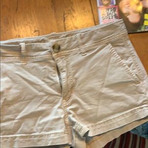 Khaki free from stains. 1 inch inseam